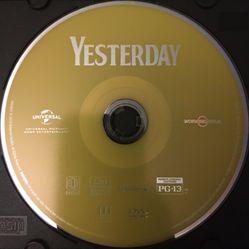 Yesterday DVD