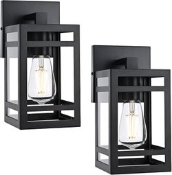 Outdoor Wall Sconces, IP65 2Pack