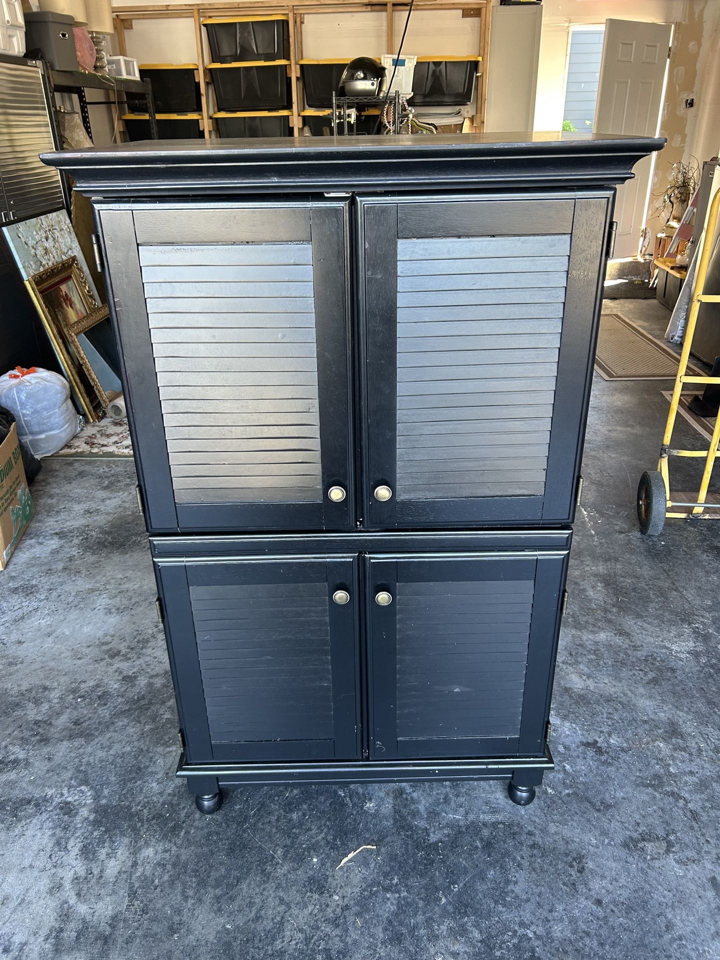 Smaller Computer TV Armoire Cabinet