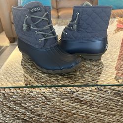 Sperry Water Rubber Boots - Size 7