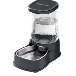 Gardner Pet Automatic Dog Water Dispenser Gravity Stainless Steel Water Waterer Feeder, 100% BPA-Free Large Capacity Water Feeding Bowls for Medium & 