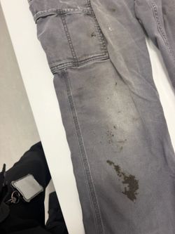 Gray Carpenter Work Pants