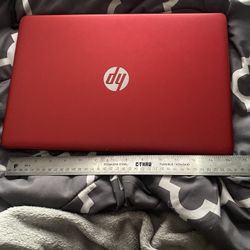 Red HP Pavilion 15-f200 15.6" Notebook (used)