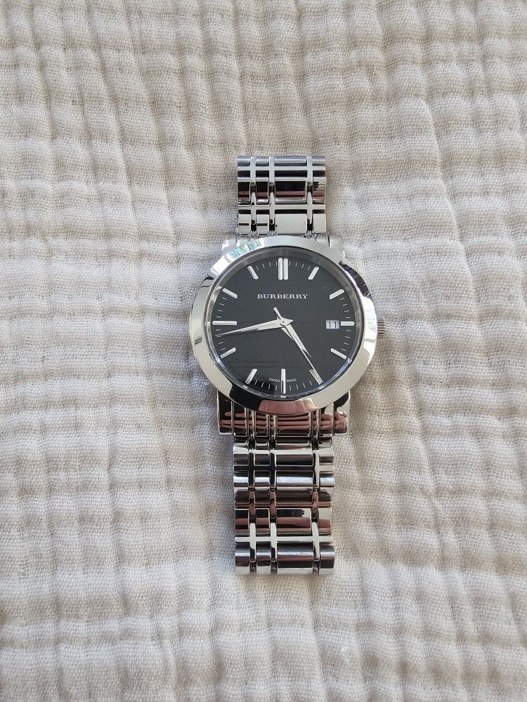Burberry Swiss Made Stainless Steel Watch