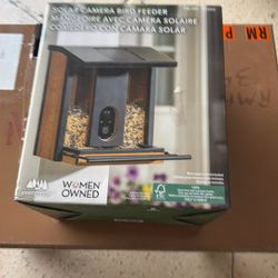 Solar Camera BIRD FEEDR New 