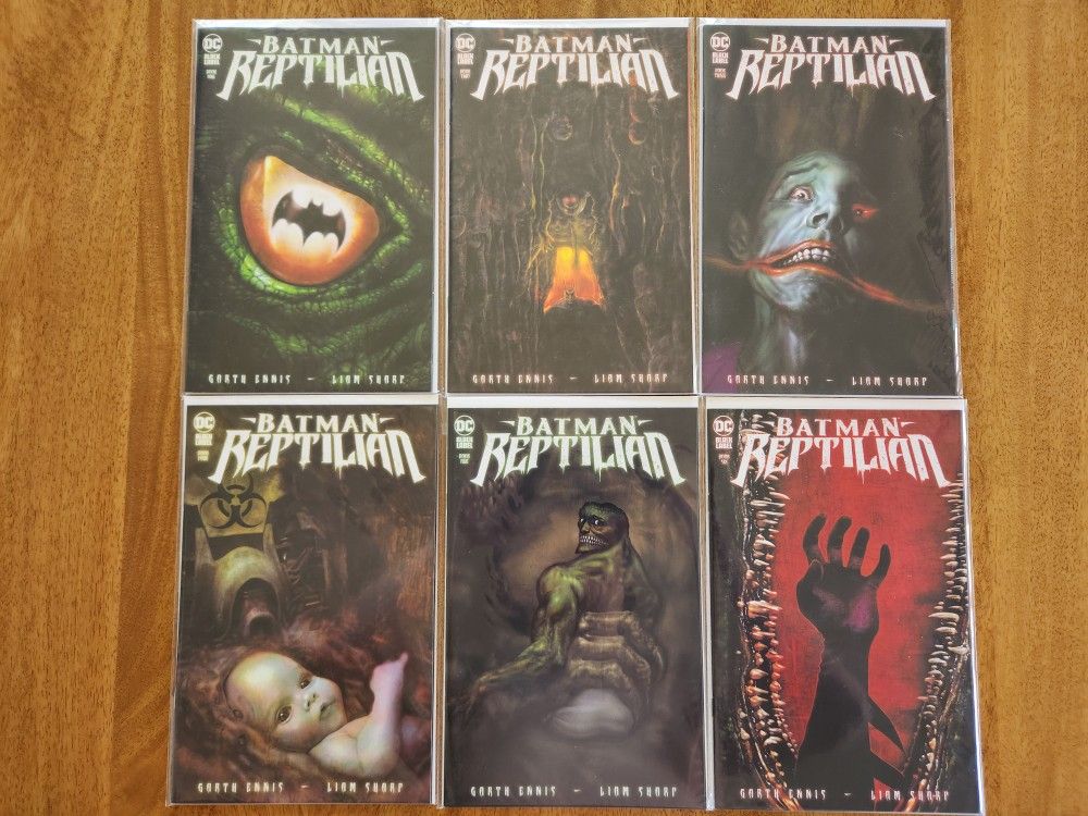 Batman: Reptilian #1–6 – Full Comic Run