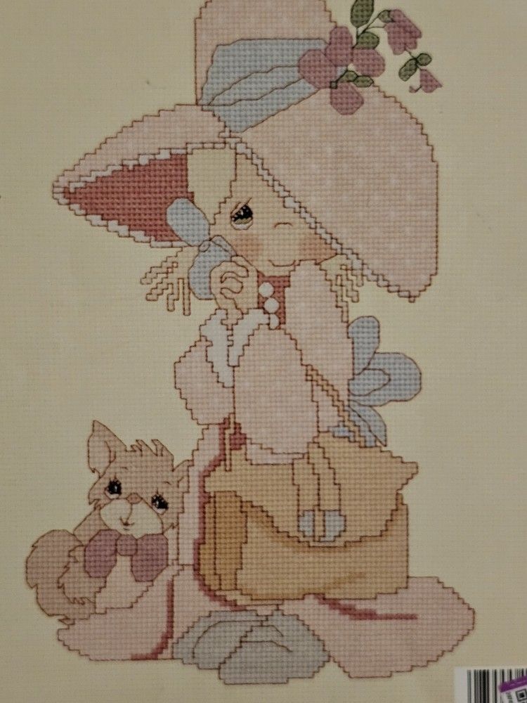 Vintage Precious Moments Stitch Book