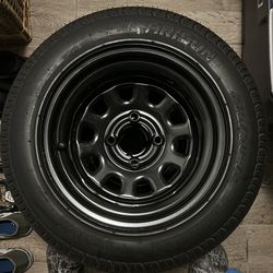 Golf cart wheels and tires