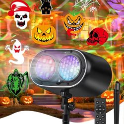 Christmas & Halloween Projector Light(brand new)