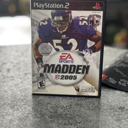 PlayStation 2 Madden 2005