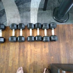 25 Dumbbell Sets Three Of Them For $150