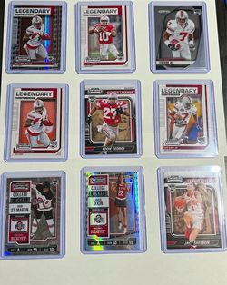 Panini 2024-25 Contenders Ohio State Buckeyes NIL 9-Card Lot Miller Smith