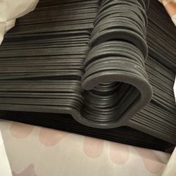 Ikea Hangers  (Black) x70pcs