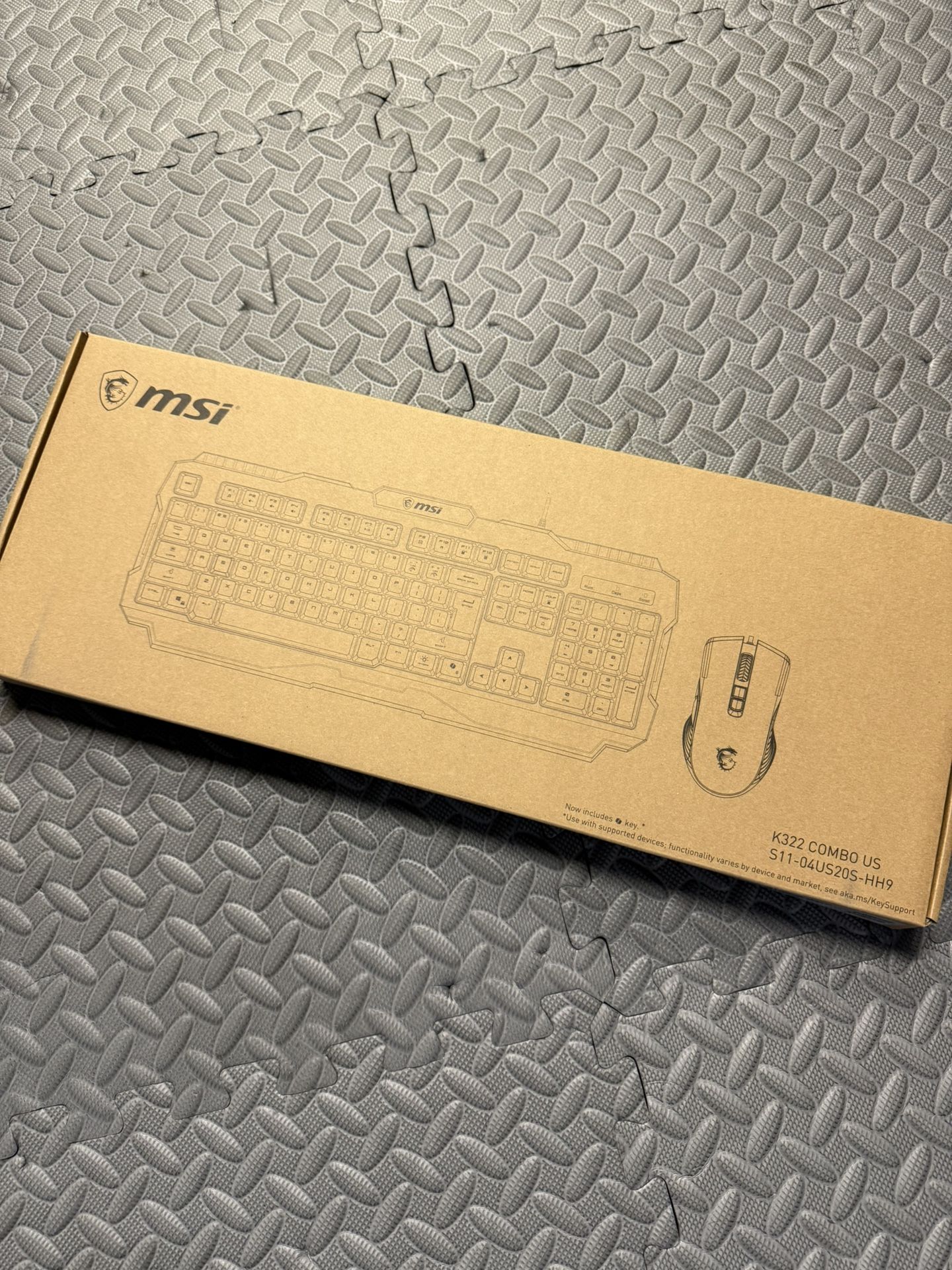 MSI Keyboard & Mouse Combo (New Unopened)