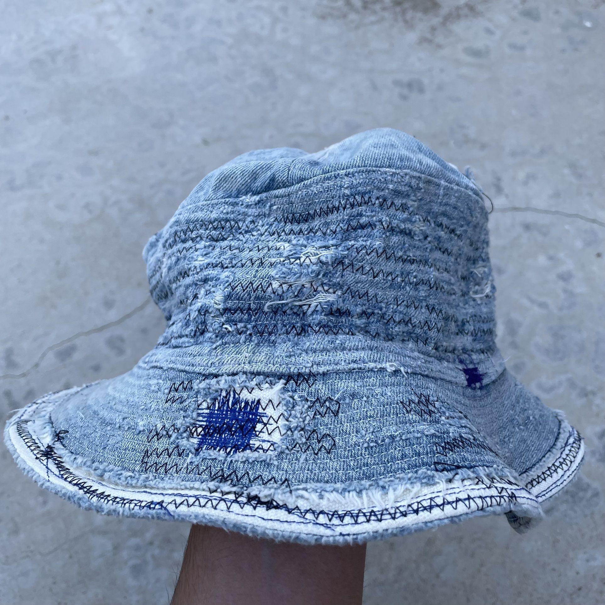 Kapital Denim Distressed Bucket Hat for Sale in Chino Hills, CA 