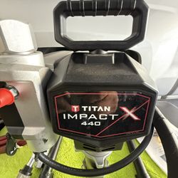 Titan Impact X 440 Airless Paint Sprayer Skid