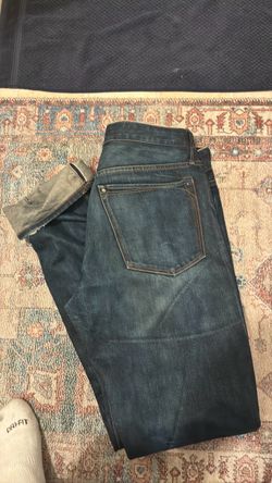 Earnest sewn and mm6 selvedge denim