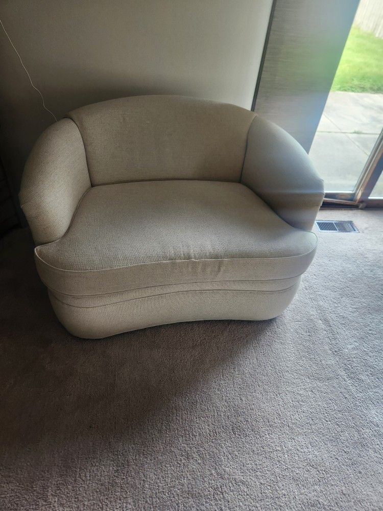 Swivel Chairs And Ottoman