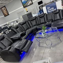 Power Recliner Sectional with LED light ‼️ Hot Deal $1,499‼️