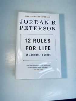 12 Rules for Life : An Antidote to Chaos by Jordan B. Peterson (2018, Hardcover)