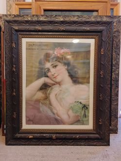 Antique Pre-Prohibition Liquor Ad Print "Witchery" by Adolphe Piot for August Koch & Sons, Berlin NHArtist