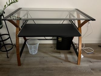 Glass Desk 