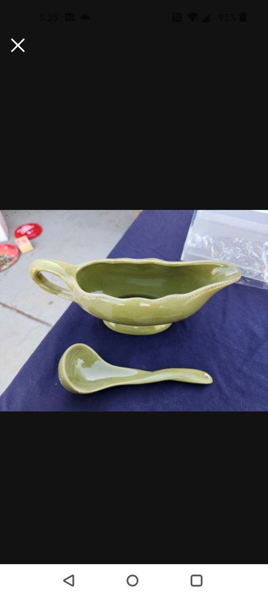 Vintage Gravy Set