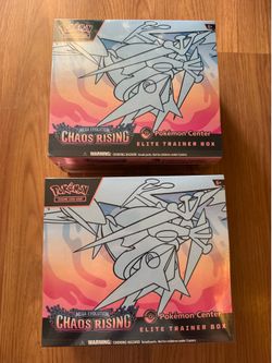 Chaos Rising Pokemon Center Elite Trainer Box