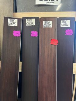 Waterproof bamboo flooring with padding