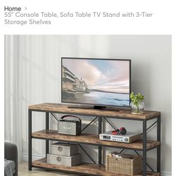55” tv stand/universal stand 3 tier/ sofa table