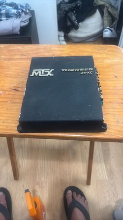 MTX Thunder 250X Car Amplifier