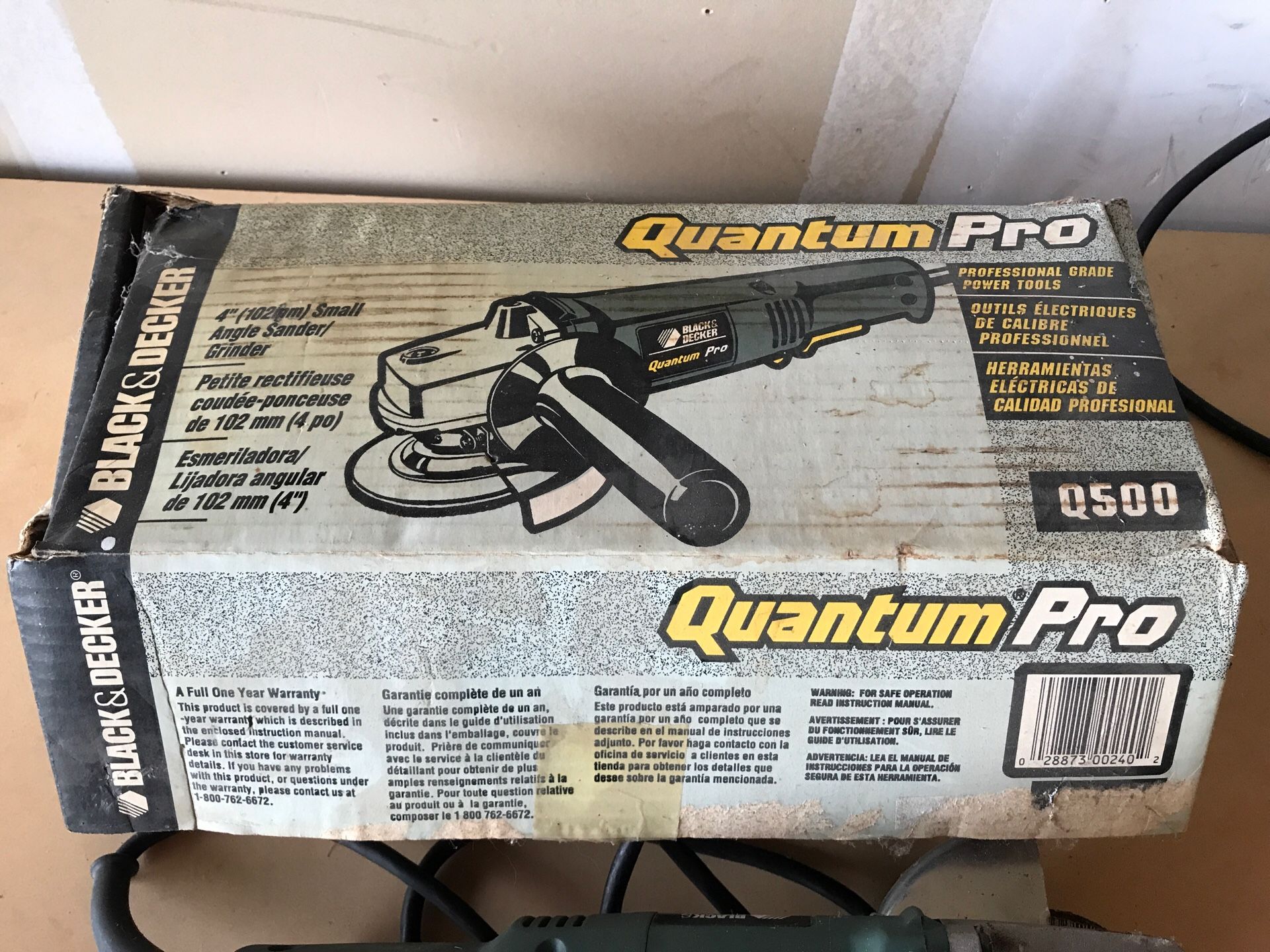 Black & Decker Quantum Pro 4” Angle Grinder for Sale in Sunbury, OH