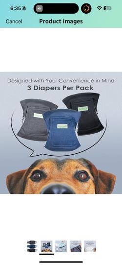 Wegreeco Washable Dog Diapers - Washable Male Dog Belly Wrap - Pack Of 3 - (Black, Charcoal, Navy, X-Large)