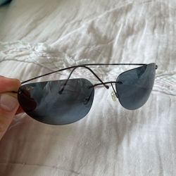 Maui Jim MJ501-02 Titanium Sunglasses