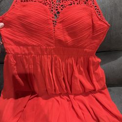 Short Red Dress