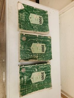 Factory Service Manuals 2001 Pontiac Firebird