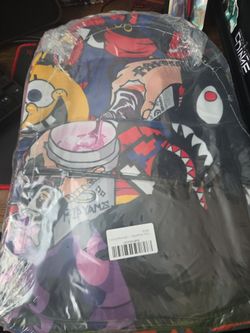 Pour up graffiti backpack