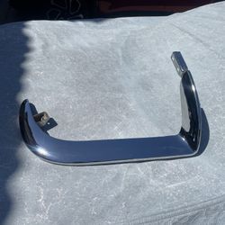 Corvette 63 67 Original Rechromed Front Bumper Driver Side Very Good Condition.