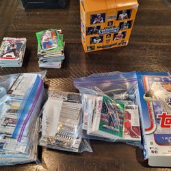 Baseball And Football Cards