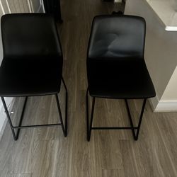 For Sale: Bossin Bar Stools (Set of 2)