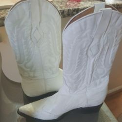 Red Diamond Real OstrichSkin Boots