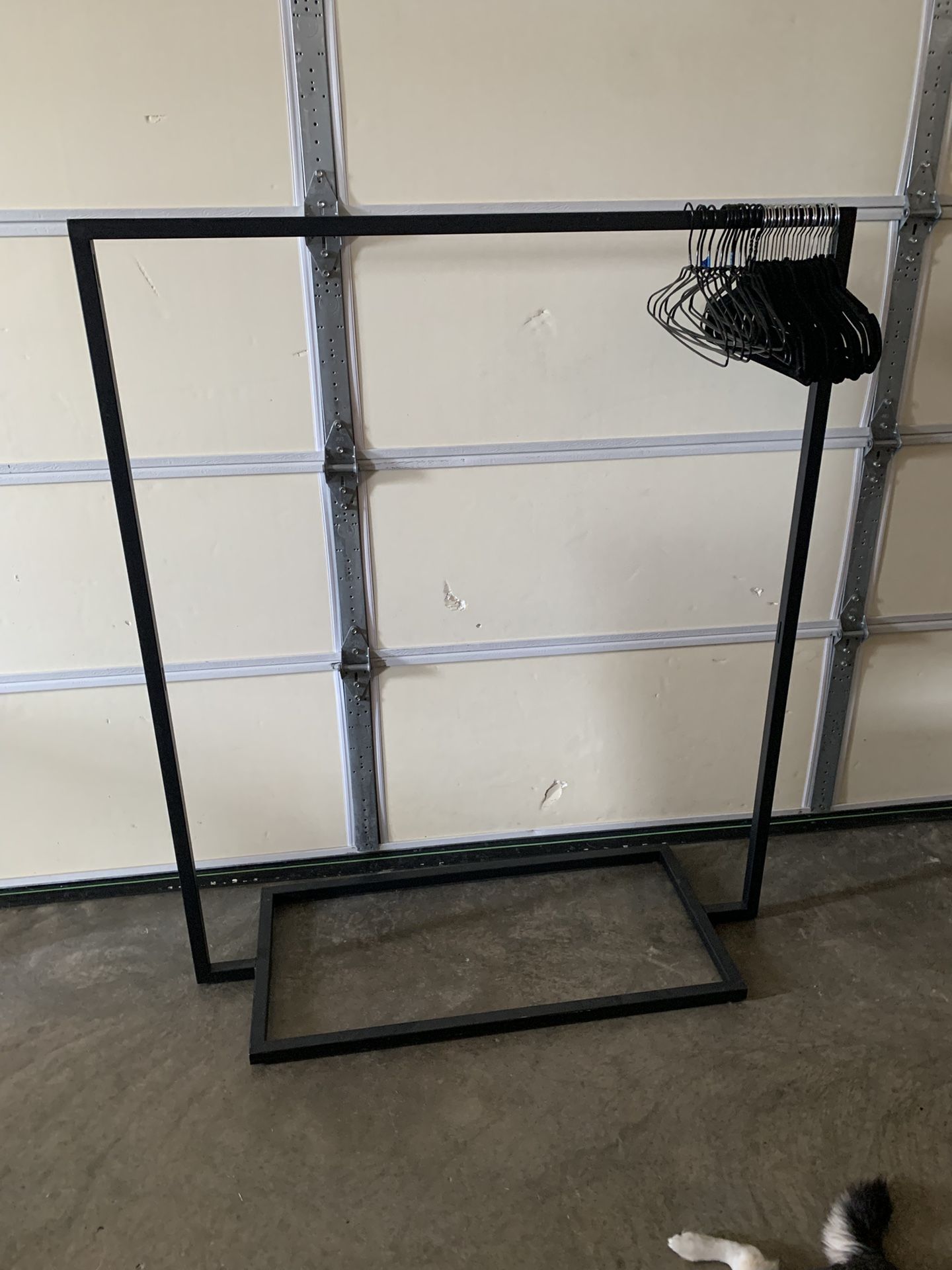 Garment Rack/ Powdered Coated Black