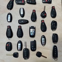 Car Keys, Fobs, Remotes 