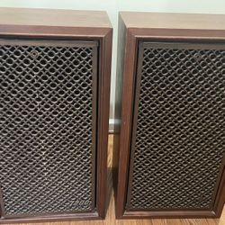 Vintage Coral BX-1200 Tone Control 5 Way 12" Speakers System