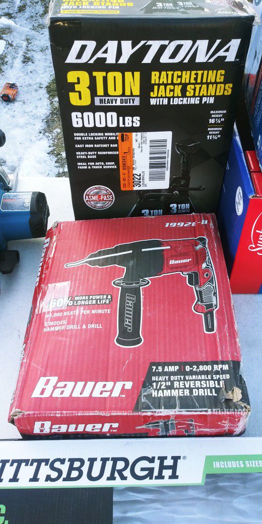 Bauer Hammer Drill New In The Box For My Price