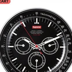 Supreme Watch Plate Black  