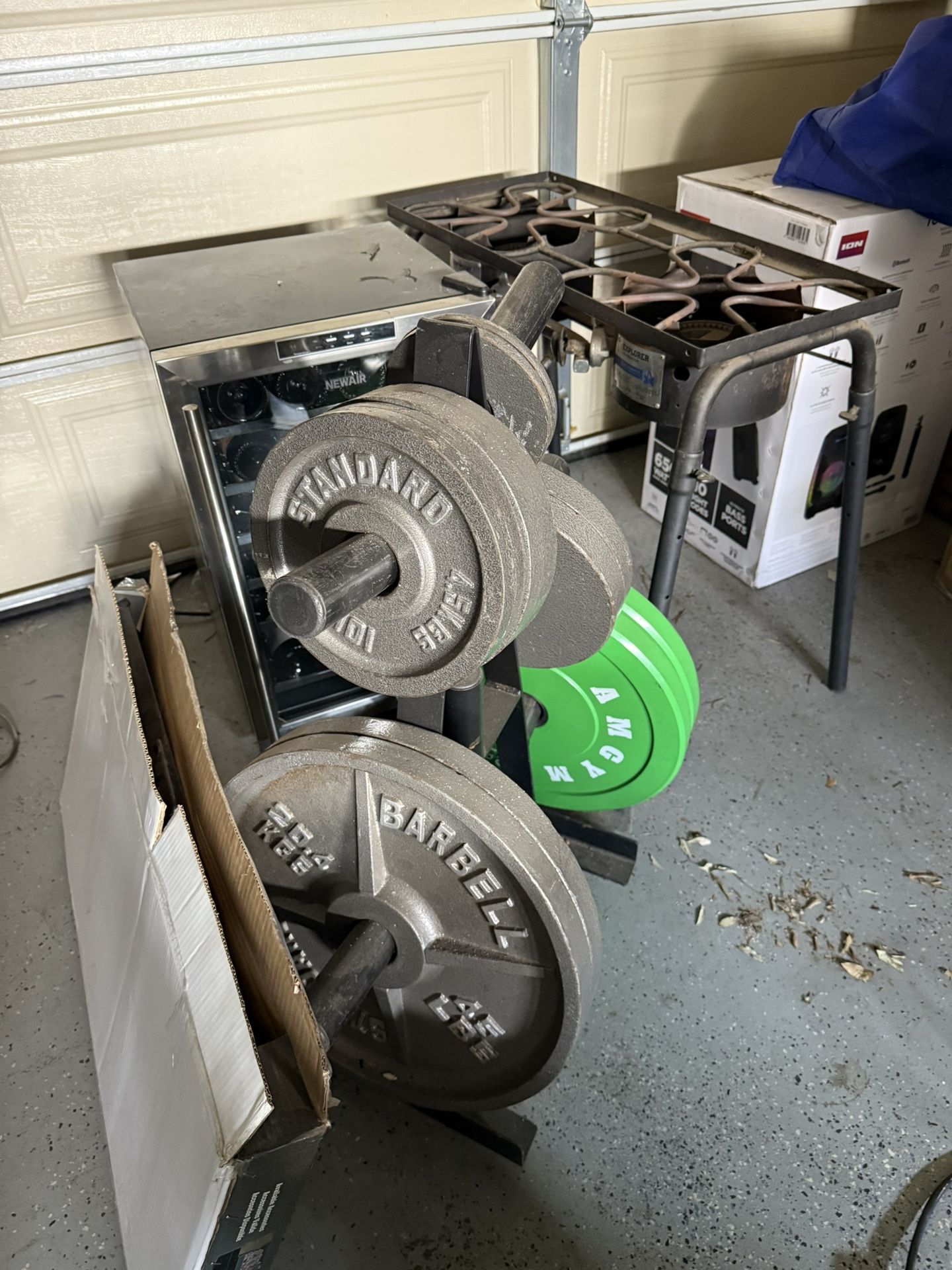 Titan T-2 Series Power Rack And Weights