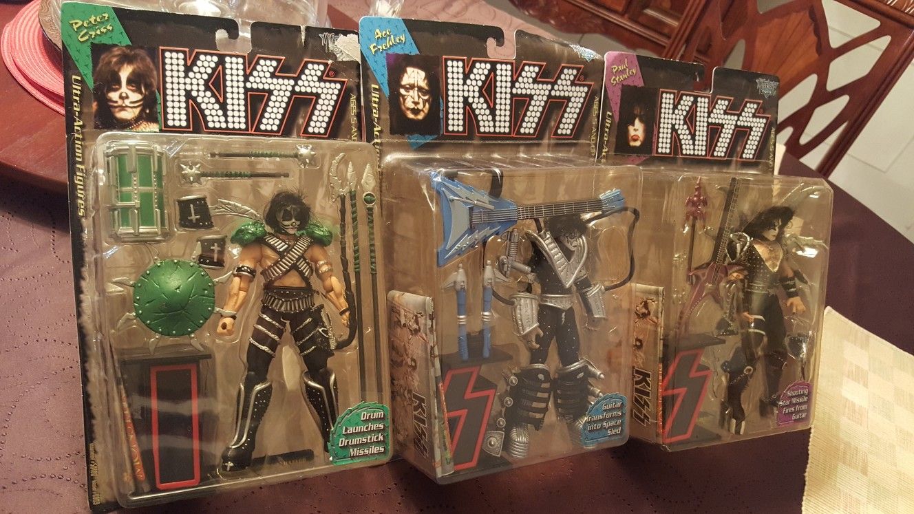 McFarlane Toys KISS Figures. 1997