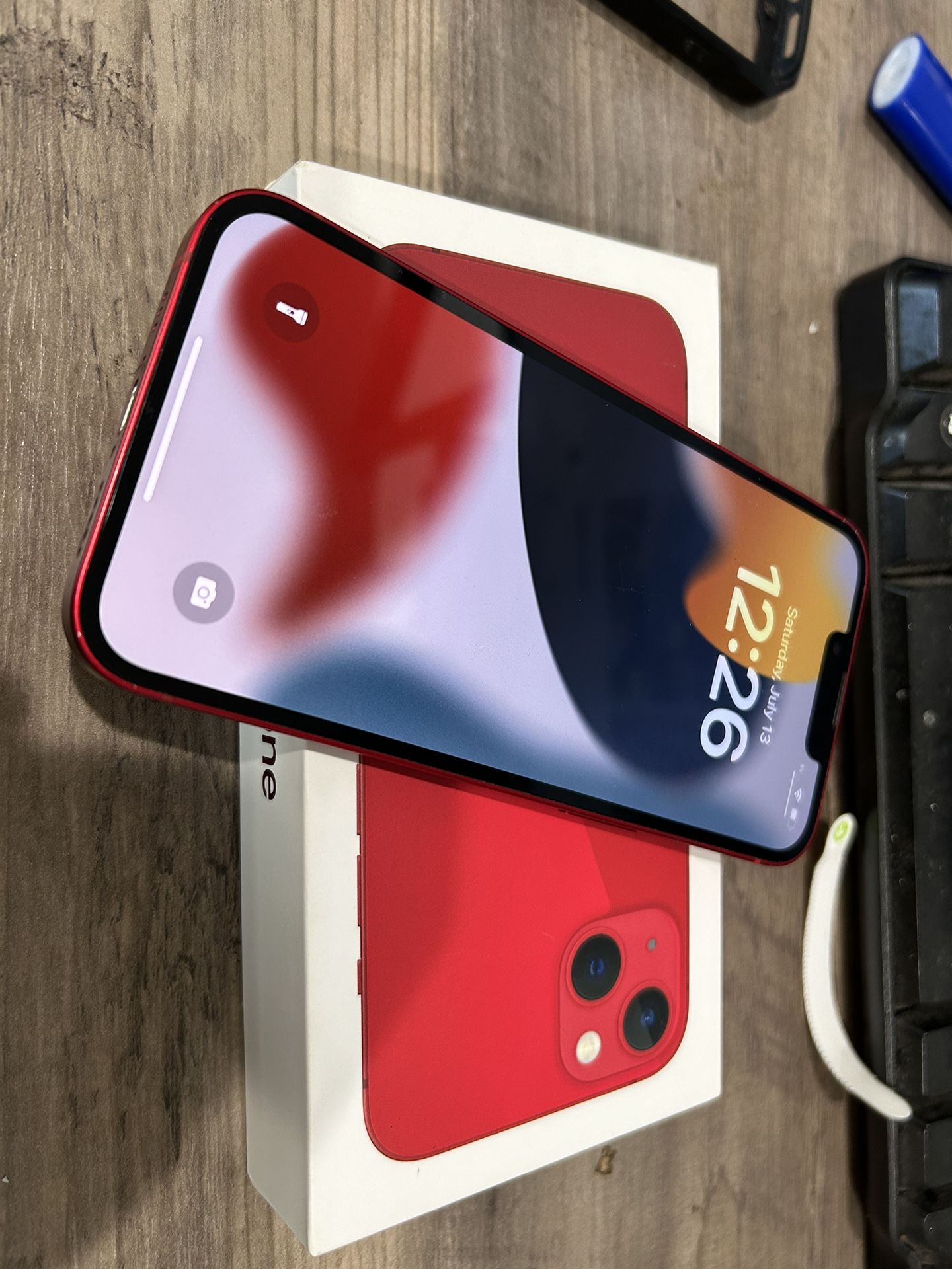 iPhone 13 128GB Red Great Good Condition, 