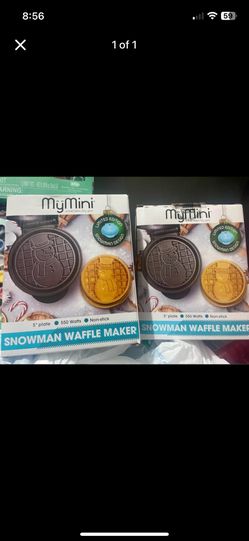 MyMini Limited Edition Snowman Waffle Maker